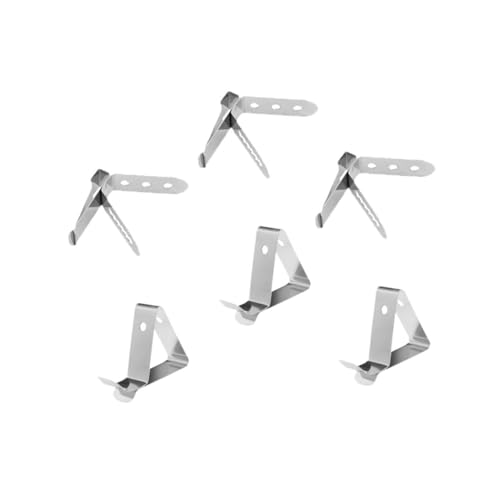 OUNONA 6 Stück Teiliges Lebensmittelgeeigneter Thermometer Clip Halter für Zuhause und Restaurant zum Grillen und Kochen Stabile Temperaturmessung Leicht Tragbar OUNONA 6 Stück Teiliges Lebensmittelgeeigneter Thermometer Clip Halter für Zuhause und Restaurant zum Grillen und Kochen Stabile Temperaturmessung Leicht Tragbar von OUNONA