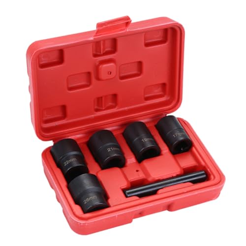 OUNONA 6 Stück Teiliges Schraubenentferner für Beschädigte Gerundete und Rostige Muttern und Schrauben Verschleißfeste Lange Anti rutsch sockets für Kfz reparatur und Profi werkzeuge OUNONA 6 Stück Teiliges Schraubenentferner für Beschädigte Gerundete und Rostige Muttern und Schrauben Verschleißfeste Lange Anti rutsch sockets für Kfz reparatur und Profi werkzeuge von OUNONA