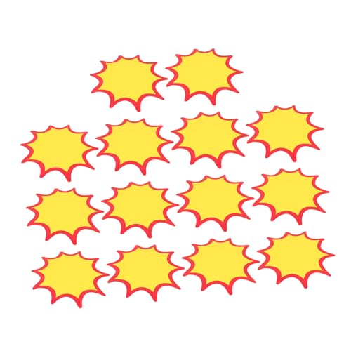 OUNONA 60 Stück Teiliges Explosion form Preisschilder aus Papier Wiederbeschreibbar Robust und Praktisch für Einzelhandel Supermärkte Verkaufsstände und Werbeaktionen OUNONA 60 Stück Teiliges Explosion form Preisschilder aus Papier Wiederbeschreibbar Robust und Praktisch für Einzelhandel Supermärkte Verkaufsstände und Werbeaktionen von OUNONA