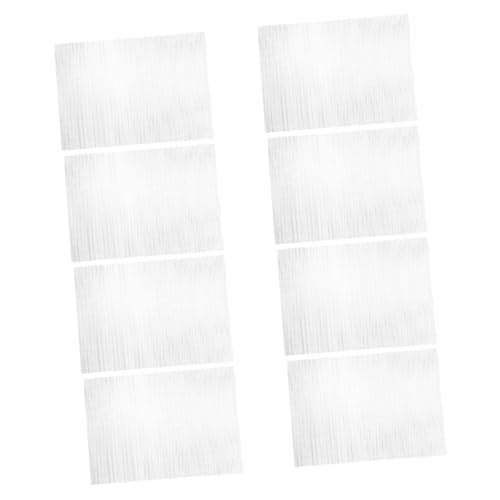 OUNONA 8 Stück Teiliges Edelstahl Drahtgewebe Fliegengitter Feinmaschig Mesh Fenster Tür Schutznetz Langlebig und Vielseitig für Haus und Büro von OUNONA