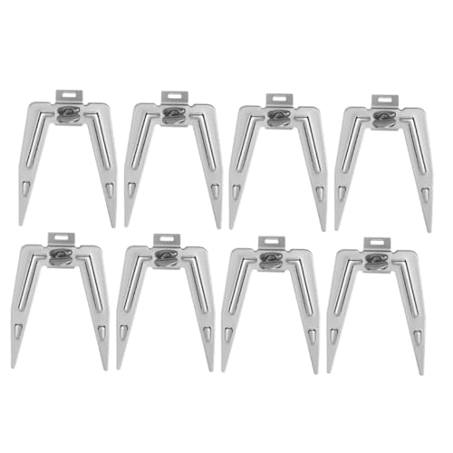 OUNONA 8 Stück Teiliges Edelstahl Grillgabel mit Schrauben Rotierende Hähnchengabeln für Drehspieß Geeignet für Backofen Luftfritteuse Bbq Küche Camping und Familienessen OUNONA 8 Stück Teiliges Edelstahl Grillgabel mit Schrauben Rotierende Hähnchengabeln für Drehspieß Geeignet für Backofen Luftfritteuse Bbq Küche Camping und Familienessen von OUNONA