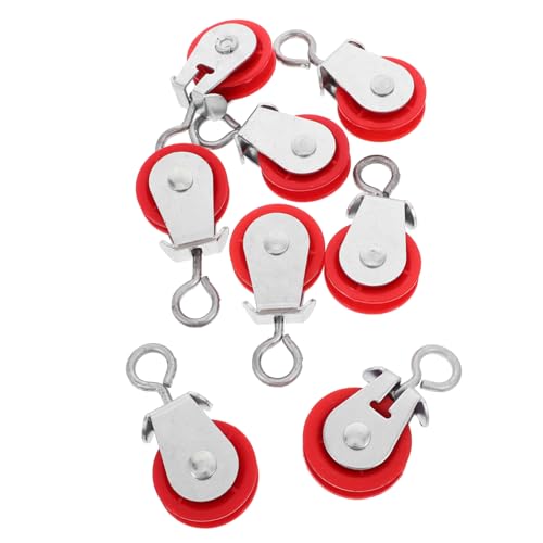OUNONA 8 Stück Teiliges Gewächshauszubehör Robust Kleines Pulley-rad Professionelle Entlüftungsrolle für Tägliche Nutzung Einfache Installation Langlebiges Gewächshaus-teil zur Belüftung von OUNONA