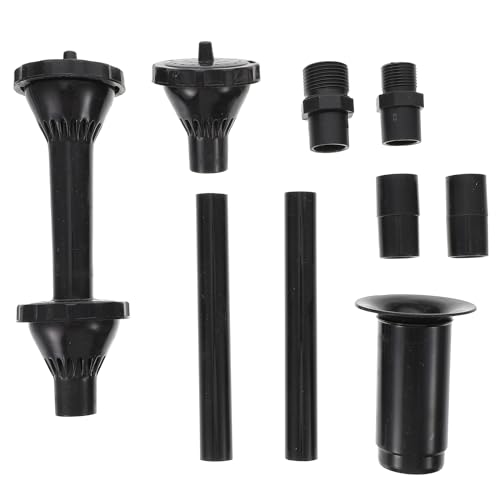 OUNONA 9 teiliges Kleine Brunnen Düsen-Set Wasserbrunnen Düsen Aufsatz für Teichbrunnen Tauchpumpe Pool von OUNONA
