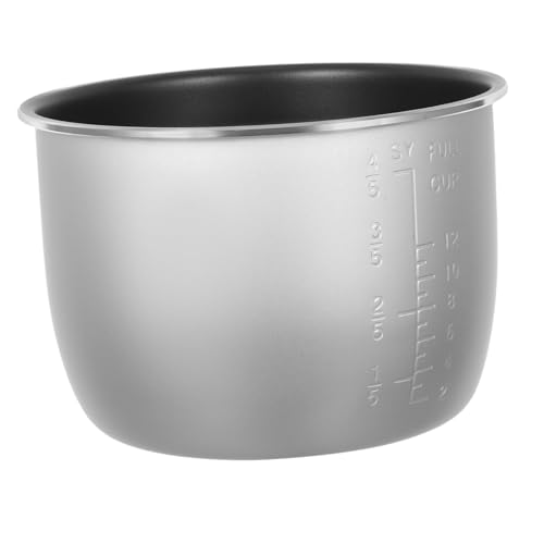 OUNONA Aluminiumlegierung Reiskocher Ersatz Innentopf Verschleißfest Kompatibel für Zahlreiche Modelle Ersatzbehälter für Täglichen Gebrauch OUNONA Aluminiumlegierung Reiskocher Ersatz Innentopf Verschleißfest Kompatibel für Zahlreiche Modelle Ersatzbehälter für Täglichen Gebrauch von OUNONA