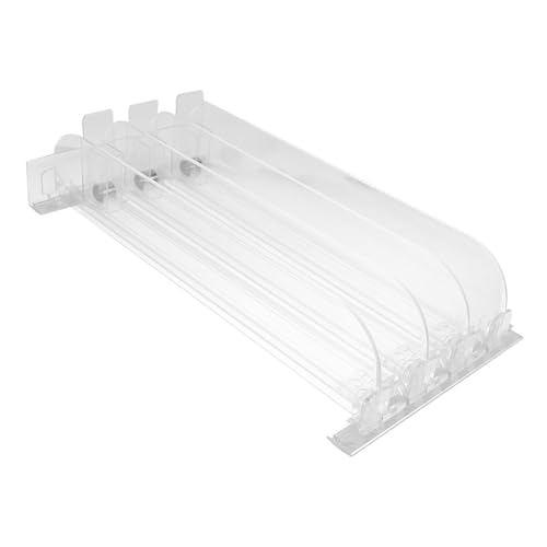 OUNONA Automatischer Regal Pusher Lang Klarer Getränkeschieberegler für Supermarkt Kosmetik displays für Schnelle Warenpräsentation und Effiziente Regalauffüllung von OUNONA