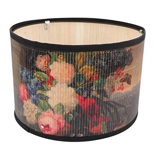 OUNONA Bambus Trommel Lampenschirm Aufsteckbar mit Metallclip Faltbares Design Robust für Decken und Wandlampen Vintage Stil Passend für Tisch Boden Nachttisch und Pendelleuchten OUNONA Bambus Trommel Lampenschirm Aufsteckbar mit Metallclip Faltbares Design Robust für Decken und Wandlampen Vintage Stil Passend für Tisch Boden Nachttisch und Pendelleuchten von OUNONA