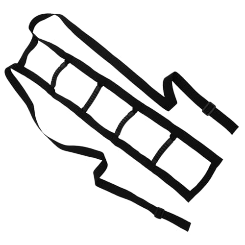 OUNONA Bettstütze für Senioren Einstellbare Bettleiter mit Handgriffen und Robustem Gurt Aufstehhilfe für Ältere Menschen und Patienten Sicheres Herausheben aus Dem Bett von OUNONA