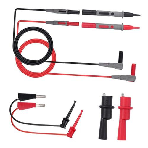 OUNONA Digital Multimeter Test Kit Mit Alligator Clips Kompatibel Mit Messgeräten Abnehmbare Prüfspitzen Hitzebeständige Testsonden Teiliges Für Präzise Elektrische Messungen OUNONA Digital Multimeter Test Kit Mit Alligator Clips Kompatibel Mit Messgeräten Abnehmbare Prüfspitzen Hitzebeständige Testsonden Teiliges Für Präzise Elektrische Messungen von OUNONA