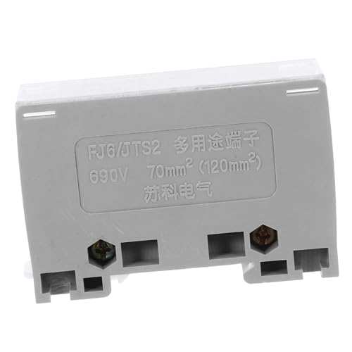 OUNONA Din Rail Verteilblock Eingänge Ausgänge Kompakte Anschlussklemmen für Elektrische Installationen Sicherer Benutzerfreundlicher Verteilerblock für Schaltkästen OUNONA Din Rail Verteilblock Eingänge Ausgänge Kompakte Anschlussklemmen für Elektrische Installationen Sicherer Benutzerfreundlicher Verteilerblock für Schaltkästen von OUNONA