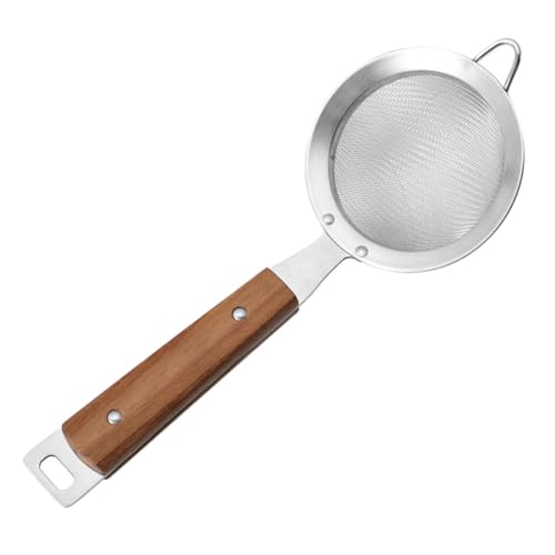 OUNONA Edelstahl Skimmer Löffel mit Langem Griff und Mesh Sieb Hitzebeständig Platzsparend mit Aufhängeloch zum Abseihen von Nudeln Heißen Speisen und Frittierten Lebensmitteln OUNONA Edelstahl Skimmer Löffel mit Langem Griff und Mesh Sieb Hitzebeständig Platzsparend mit Aufhängeloch zum Abseihen von Nudeln Heißen Speisen und Frittierten Lebensmitteln von OUNONA