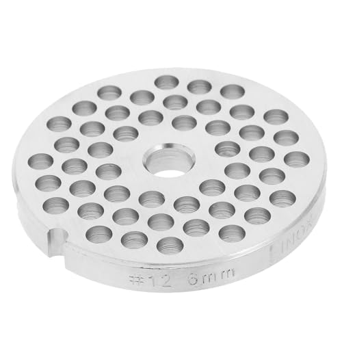 OUNONA Edelstahl Wolf Lochscheibe Präzisionsscheibe Ersatzteil für Küchenwolf Kompatibilität Langlebig und Leicht zu Reinigen OUNONA Edelstahl Wolf Lochscheibe Präzisionsscheibe Ersatzteil für Küchenwolf Kompatibilität Langlebig und Leicht zu Reinigen von OUNONA