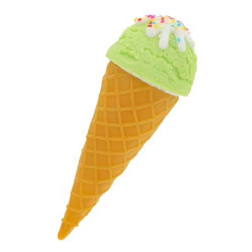 OUNONA Künstliches EIS Realistisches Eistüte-Modell Gefälschtes Lebensmittelspielzeug Dessert Rollenspielspielzeug Für Zuhause Geschäfte Display-Requisiten Grün OUNONA Künstliches EIS Realistisches Eistüte-Modell Gefälschtes Lebensmittelspielzeug Dessert Rollenspielspielzeug Für Zuhause Geschäfte Display-Requisiten Grün von OUNONA