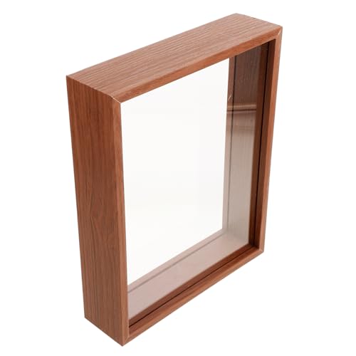 OUNONA Fotorahmen-displaybox Vitrine Für Trockenblumen Blumenrahmen Drücken Shadow Box Benutzerdefinierte Blumenschattenboxen Rahmen Creme Gepresster Rahmen Anzeige Künstlich Kaffee MDF OUNONA Fotorahmen-displaybox Vitrine Für Trockenblumen Blumenrahmen Drücken Shadow Box Benutzerdefinierte Blumenschattenboxen Rahmen Creme Gepresster Rahmen Anzeige Künstlich Kaffee MDF von OUNONA