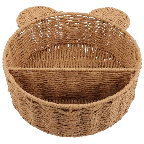 OUNONA Geflochtenes Wandregal Katzenform Rattan Hängekorb Wandmontage Wandorganizer für Wohnzimmer Schlafzimmer Badezimmer Vielseitiges Aufbewahrungsregal Dekoratives Wandregal OUNONA Geflochtenes Wandregal Katzenform Rattan Hängekorb Wandmontage Wandorganizer für Wohnzimmer Schlafzimmer Badezimmer Vielseitiges Aufbewahrungsregal Dekoratives Wandregal von OUNONA