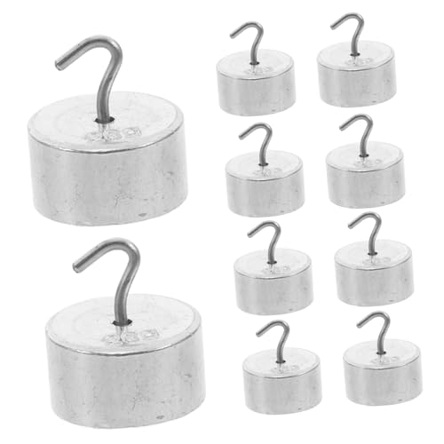 OUNONA 10stücke Labor Hakengewichte Satz Kleine Wissenschaftsgewichte Verchromtes Metall Präzise Kalibrierung Haken Für Experimente Laborprodukt Physik-set Gewichtswerkzeug OUNONA 10stücke Labor Hakengewichte Satz Kleine Wissenschaftsgewichte Verchromtes Metall Präzise Kalibrierung Haken Für Experimente Laborprodukt Physik-set Gewichtswerkzeug von OUNONA
