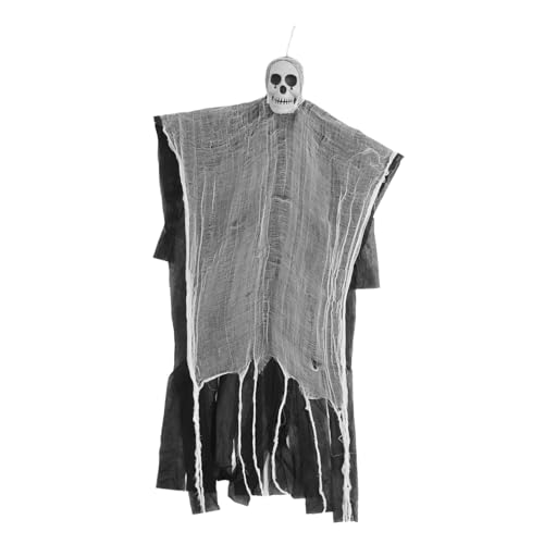 OUNONA Halloween Skull Hanging Prop mit Automatischer Led-Beleuchtung Leichtes Robustes Skelett für Outdoor-Halloween-Dekoration Gruselige Geisterhaus Gartenbeleuchtung OUNONA Halloween Skull Hanging Prop mit Automatischer Led-Beleuchtung Leichtes Robustes Skelett für Outdoor-Halloween-Dekoration Gruselige Geisterhaus Gartenbeleuchtung von OUNONA