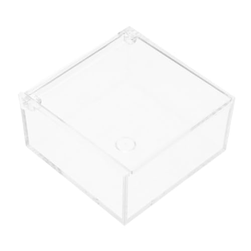 OUNONA Kasten Acryl-Display-Box klare transparente Boxen Glaskästen zur Präsentation Clear Candy Boxen Figur Vitrine quadratischer Behälter aus Acryl von OUNONA