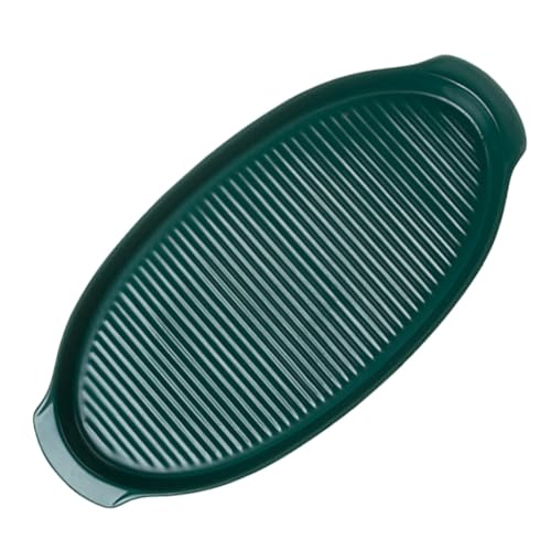 OUNONA Keramik Backblech Oval mit Doppelgriffen Ergonomisch Geformt Hitzebeständig Vielseitig für Backofen Sushi und Servieren Kleine Grüne Auflaufform Leicht zu Reinigen Retro Design OUNONA Keramik Backblech Oval mit Doppelgriffen Ergonomisch Geformt Hitzebeständig Vielseitig für Backofen Sushi und Servieren Kleine Grüne Auflaufform Leicht zu Reinigen Retro Design von OUNONA