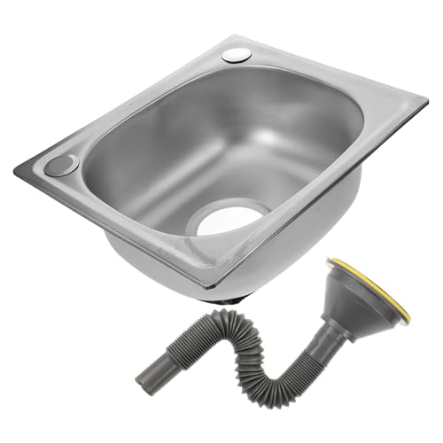 OUNONA Küchenspüle mit Multifunktionale Gemüse und Obstwaschschüssel Robuste Einbauspüle für Bar oder Küchenarbeitsplatte Platzsparendes Design mit Filter OUNONA Küchenspüle mit Multifunktionale Gemüse und Obstwaschschüssel Robuste Einbauspüle für Bar oder Küchenarbeitsplatte Platzsparendes Design mit Filter von OUNONA