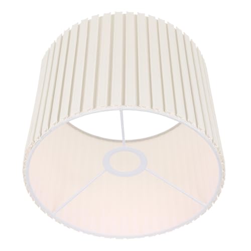 OUNONA Cloth Drum Lampenschirm Für Tischlampen Und Pendelleuchten Gemütlicher Lichtschutz Dekorativ Für Schlafzimmer Und Wohnzimmer Vielseitig Einsetzbar von OUNONA