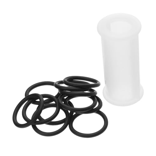 OUNONA Lebensmittelechte Silikon-dichtungsringe und Auslaufsicherer Schlauch für Eiscreme-maschinen Kaltbeständig Passend für Heim Gewerbemaschinen Ersatzteil Zubehör von OUNONA