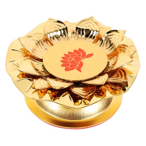 OUNONA Lotus-kerzenhalter Aus Metall Schreibtisch-dekoration Kerzenständer Für Zuhause Buddhistischer Lampensockel Dekorative Teelichthalter Lotusblumenform Für Buddha-tisch OUNONA Lotus-kerzenhalter Aus Metall Schreibtisch-dekoration Kerzenständer Für Zuhause Buddhistischer Lampensockel Dekorative Teelichthalter Lotusblumenform Für Buddha-tisch von OUNONA