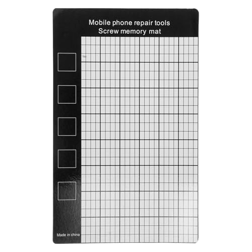 OUNONA Magnetische Teileablage: Schrauben-Organizer-Pad – Kleinteilehalter für Werkbank, Laptop-Reparatur, RC-Auto-Wartung, Uhrenreparatur von OUNONA