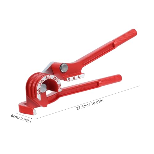 OUNONA Manueller Rohrbieger für Kupfer Aluminium Rohre Präzises Dreischlitz biegetool Leichtes Tragbares Biegegerät für Hvac Kühlung und Kfz wartung OUNONA Manueller Rohrbieger für Kupfer Aluminium Rohre Präzises Dreischlitz biegetool Leichtes Tragbares Biegegerät für Hvac Kühlung und Kfz wartung von OUNONA