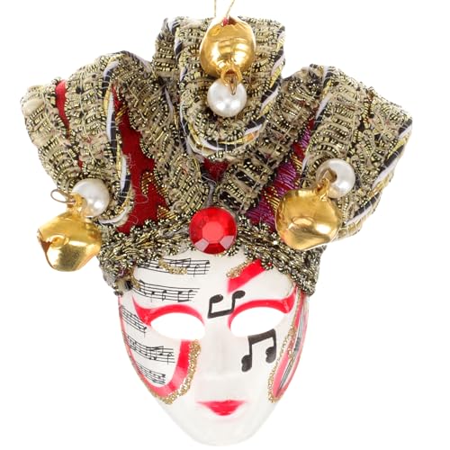 OUNONA Karneval Clown Maske Kühlschrank Home Decor Einzigartige Ornament OUNONA Karneval Clown Maske Kühlschrank Home Decor Einzigartige Ornament von OUNONA