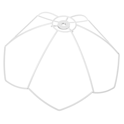 OUNONA Metall Lampenschirm Gestell Robust für DIY Tischlampe Verstellbarer Lampenrahmen aus Metall Vielseitig Einsetzbar für Stehlampe und Hängelampe Einfache Montage Langlebig und von OUNONA