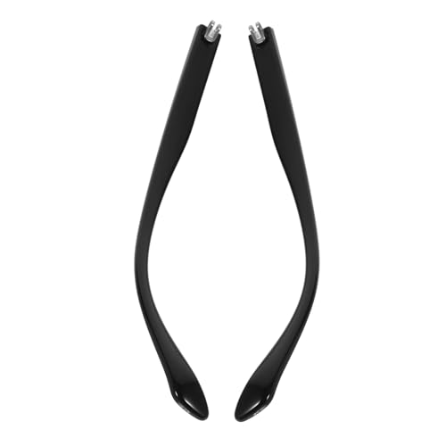 OUNONA Metall brillenbügel Ersatz Gläser Arme Stilvoll Glänzend Komfortabel Passend für Sonnenbrillen Korrektur Lesebrillen Robust und Druckfrei Beim Tragen von OUNONA