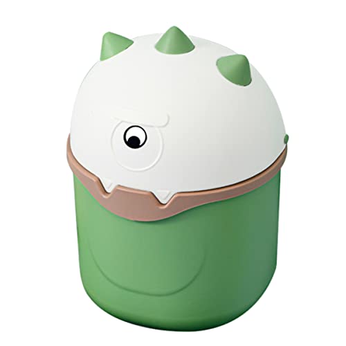 OUNONA Kleiner Mülleimer aus Kunststoff Klapp Mülleimer Cartoon Design für Home Office Pflegeleicht und Praktisch OUNONA Kleiner Mülleimer aus Kunststoff Klapp Mülleimer Cartoon Design für Home Office Pflegeleicht und Praktisch von OUNONA