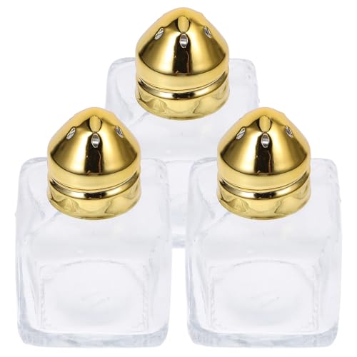 OUNONA Mini-Salz- Und Pfefferstreuer 3 Stück 15 Ml Kleine Glas-Shaker-Flaschen Individuelle Gewürz-Aufbewahrungsgläser Für Persönliche Reise- Restaurant- Heim- Und Küchenutensilien OUNONA Mini-Salz- Und Pfefferstreuer 3 Stück 15 Ml Kleine Glas-Shaker-Flaschen Individuelle Gewürz-Aufbewahrungsgläser Für Persönliche Reise- Restaurant- Heim- Und Küchenutensilien von OUNONA