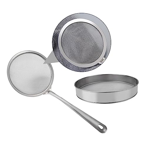 OUNONA Mini-sieb 2 Stück/set Multifunktionales Mehlsieb Für Die Küche Siebwerkzeuge Backen Siebnetz von OUNONA