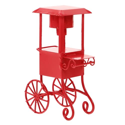 OUNONA Miniatur Popcornmaschine mit Nostalgischem Kino design Kompakt und Tragbar Effizientes Heizsystem für Schnelle Zubereitung Vielseitig für Popcorn und Lutscher für Filmabende und OUNONA Miniatur Popcornmaschine mit Nostalgischem Kino design Kompakt und Tragbar Effizientes Heizsystem für Schnelle Zubereitung Vielseitig für Popcorn und Lutscher für Filmabende und von OUNONA