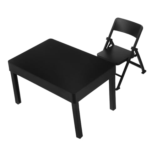 OUNONA Miniaturmöbel Für Puppenhaus Klappstuhl Aus Kunststoff Platzsparendes Design Detaillierte Verarbeitung Kinderfreundliches Material Kompatibilität Mit Szenen Pädagogischer Wert von OUNONA