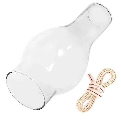 OUNONA Öllampe Glasaufsatz Durchmesser Vintage Lampenschirm für Nostalgische Petroleumlampe Langlebig und Sicher Geeignet für Wand und Tischlampen für Besondere Anlässe OUNONA Öllampe Glasaufsatz Durchmesser Vintage Lampenschirm für Nostalgische Petroleumlampe Langlebig und Sicher Geeignet für Wand und Tischlampen für Besondere Anlässe von OUNONA