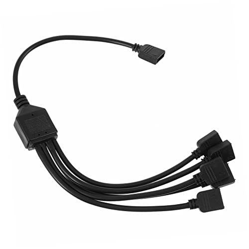 OUNONA RGB-Splitter-verlängerungskabel Bis Led-Streifen-anschluss Computerzubehör Argb-verlängerungsanschlusskabel Für Led-Streifen von OUNONA