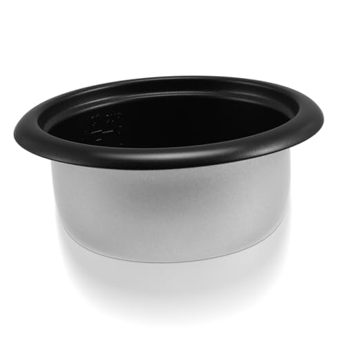 OUNONA Reiskocher Innentopf Antihaftbeschichteter Dicker Elektrischer Kochtopf Ersatz für Reiskocher mit Zubehör für Einfachen Reisgenuss von OUNONA