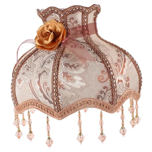 OUNONA Retro Lampenschirm aus Stoff für Fassung Vintage Lichtabdeckung für Tischlampen Stehlampen und Wandlampen Geeignet für Wohn und Schlafzimmer OUNONA Retro Lampenschirm aus Stoff für Fassung Vintage Lichtabdeckung für Tischlampen Stehlampen und Wandlampen Geeignet für Wohn und Schlafzimmer von OUNONA