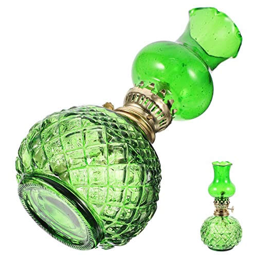 OUNONA Retro Petroleumlampe Aus Glas Dekorative Kerosenlampe Mit Windschutz Einstellbarem Docht Und Romantischem Design Für Zuhause Und Camping OUNONA Retro Petroleumlampe Aus Glas Dekorative Kerosenlampe Mit Windschutz Einstellbarem Docht Und Romantischem Design Für Zuhause Und Camping von OUNONA
