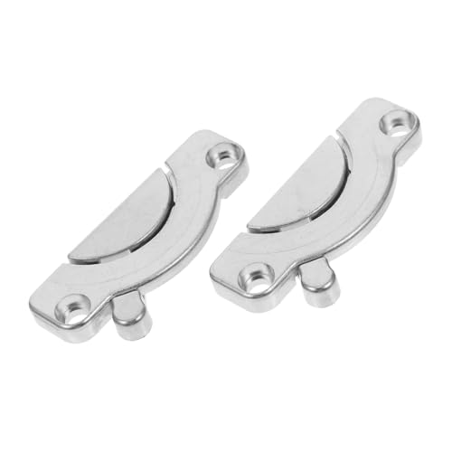 OUNONA Robuster Zinklegierungs Tischplattenverbinder Flacher Möbelverbinder Schwerlast Verbindung für Nachttisch und Schrank Einfache Montage Langlebige Tischplatte Verbindung OUNONA Robuster Zinklegierungs Tischplattenverbinder Flacher Möbelverbinder Schwerlast Verbindung für Nachttisch und Schrank Einfache Montage Langlebige Tischplatte Verbindung von OUNONA