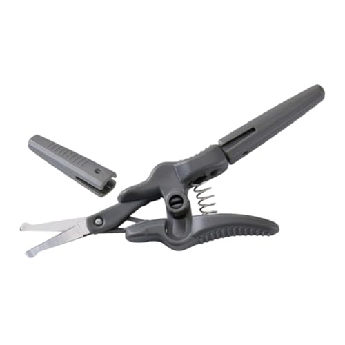 OUNONA Runde Kopf Nasenhaar Schere Augenbrauenschere für Männer und Tragbare Haarschneidewerkzeuge aus und Präzise und Sicher für Grooming und Pflege von OUNONA