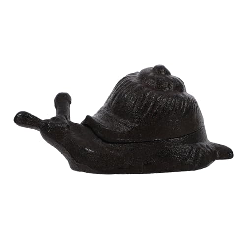 OUNONA Schlüsselkastenschmuck Versteck im Freien Form Außenhalter klein Schlüsselhalter für den Garten Aufbewahrungsbehälter für Schlüssel Key Storage Decor Schneckenschmuck Eisen Schwarz OUNONA Schlüsselkastenschmuck Versteck im Freien Form Außenhalter klein Schlüsselhalter für den Garten Aufbewahrungsbehälter für Schlüssel Key Storage Decor Schneckenschmuck Eisen Schwarz von OUNONA