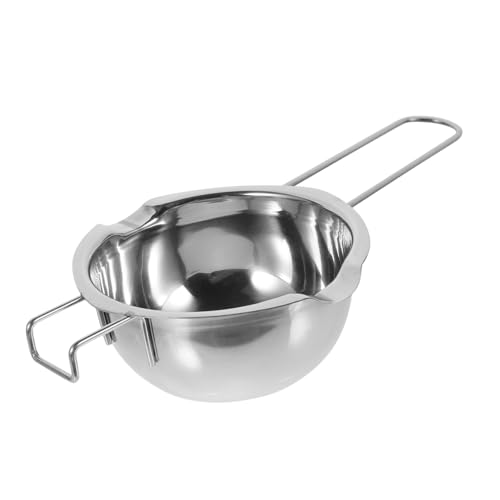 OUNONA Schmelztopf mit Ausgießern Butter Schmelzschale für Küche zum Schmelzen von Schokolade Käse Wachs Leicht und Hitzebeständig zum Backen und Kochen OUNONA Schmelztopf mit Ausgießern Butter Schmelzschale für Küche zum Schmelzen von Schokolade Käse Wachs Leicht und Hitzebeständig zum Backen und Kochen von OUNONA