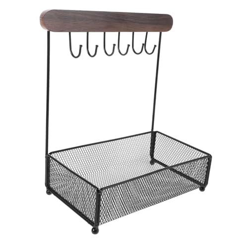 OUNONA Schmuck Organizer Stand mit Robustem Design Eleganter Tischablage für Schlüssel und Accessoires Vielseitiges Aufbewahrungsregal zur Ordentlichen Organisation im Eingangsbereich und OUNONA Schmuck Organizer Stand mit Robustem Design Eleganter Tischablage für Schlüssel und Accessoires Vielseitiges Aufbewahrungsregal zur Ordentlichen Organisation im Eingangsbereich und von OUNONA