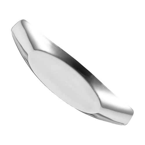 OUNONA Serviertablett Napkin Holder mit Bootsform Kleines Snack Tablett für Tischgewürze Ktv und Restaurant Langlebig Pflegeleicht Design für Servieren von Snacks und Servietten von OUNONA