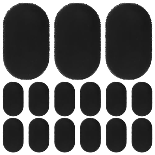 20 Stück 45 Mm Ovaler Silikon Sparschwein Verschlussstopfen, Gummi Stopfen Für Spardosen, Schwarze Sparschwein Stecker Ersatzteile, Und Wiederverwendbar von OUNONA