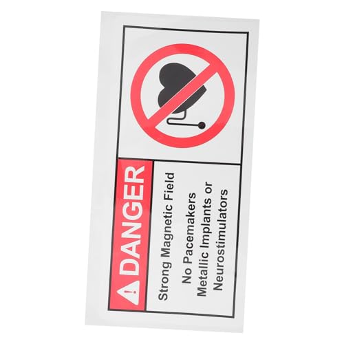 OUNONA Stark Magnetisches Warnschild Selbstklebender Warnaufkleber für Medizinische Geräte Klare Gefahrenhinweise Langlebig Haftend Geeignet für Krankenhäuser und Kliniken OUNONA Stark Magnetisches Warnschild Selbstklebender Warnaufkleber für Medizinische Geräte Klare Gefahrenhinweise Langlebig Haftend Geeignet für Krankenhäuser und Kliniken von OUNONA