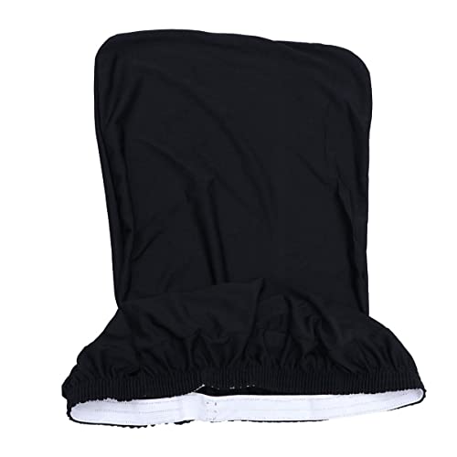 OUNONA Stuhlbezug Stuhlhussen Elastische f¨¹r B¨¹rostuhl Drehstuhl (Schwarz) von OUNONA